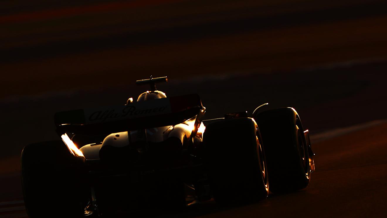LUSAIL CITY, QATAR - OCTOBER 07: Valtteri Bottas of Finland driving the (77) Alfa Romeo F1 C43 Ferrari on track during the Sprint Shootout ahead of the F1 Grand Prix of Qatar at Lusail International Circuit on October 07, 2023 in Lusail City, Qatar. (Photo by Clive Rose/Getty Images)