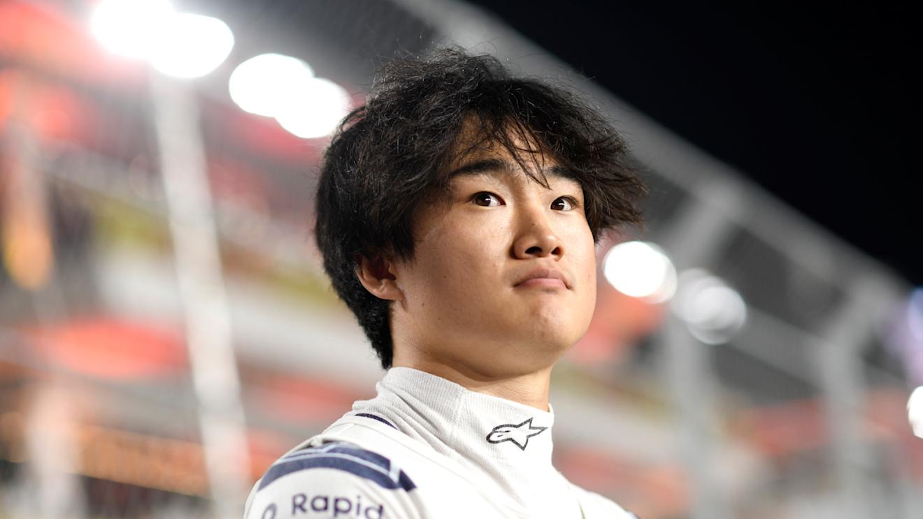 LUSAIL CITY, QATAR - OCTOBER 07: Yuki Tsunoda of Japan and Scuderia AlphaTauri looks on from the grid prior to the Sprint ahead of the F1 Grand Prix of Qatar at Lusail International Circuit on October 07, 2023 in Lusail City, Qatar. (Photo by Rudy Carezzevoli/Getty Images)