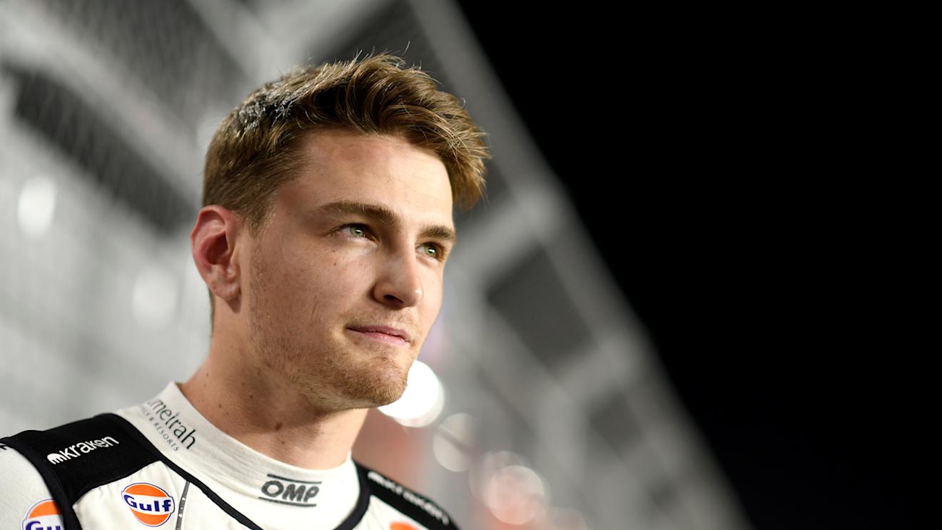 LUSAIL CITY, QATAR - OCTOBER 07: Logan Sargeant of United States and Williams prepares to drive on the grid during the Sprint ahead of the F1 Grand Prix of Qatar at Lusail International Circuit on October 07, 2023 in Lusail City, Qatar. (Photo by Rudy Carezzevoli/Getty Images)