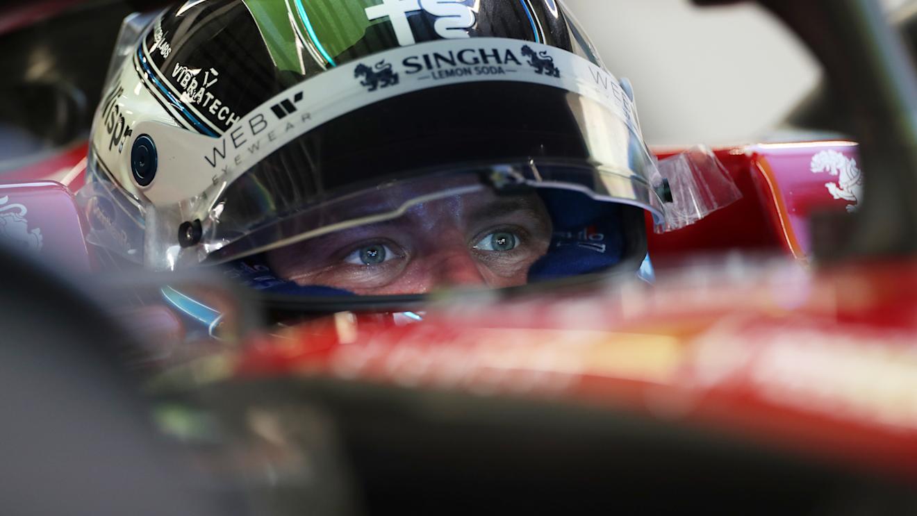 JEDDAH, SAUDI ARABIA - MARCH 18: Valtteri Bottas of Finland and Alfa Romeo F1 prepares to drive during final practice ahead of the F1 Grand Prix of Saudi Arabia at Jeddah Corniche Circuit on March 18, 2023 in Jeddah, Saudi Arabia. (Photo by Peter Fox/Getty Images)