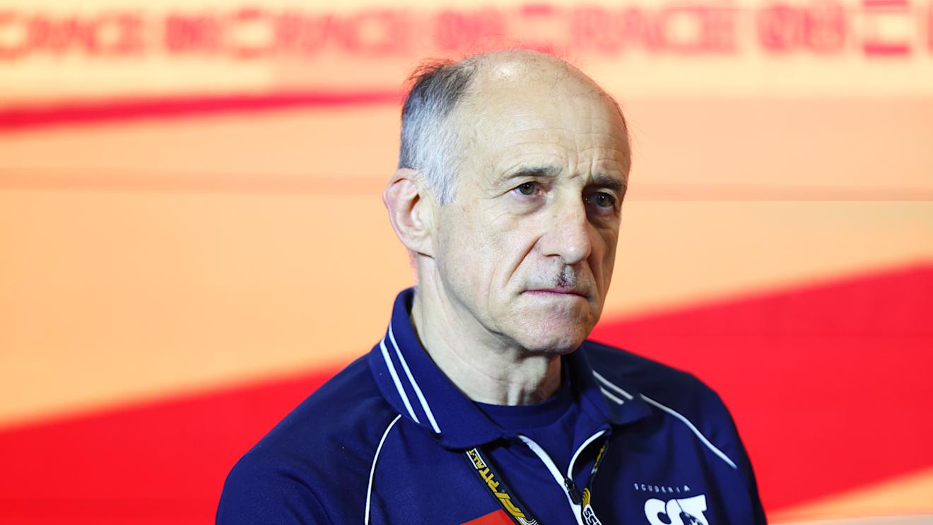 BARCELONA, SPAIN - JUNE 02: Scuderia AlphaTauri Team Principal Franz Tost attends the Team Principals Press Conference during practice ahead of the F1 Grand Prix of Spain at Circuit de Barcelona-Catalunya on June 02, 2023 in Barcelona, Spain. (Photo by Dan Istitene/Getty Images)