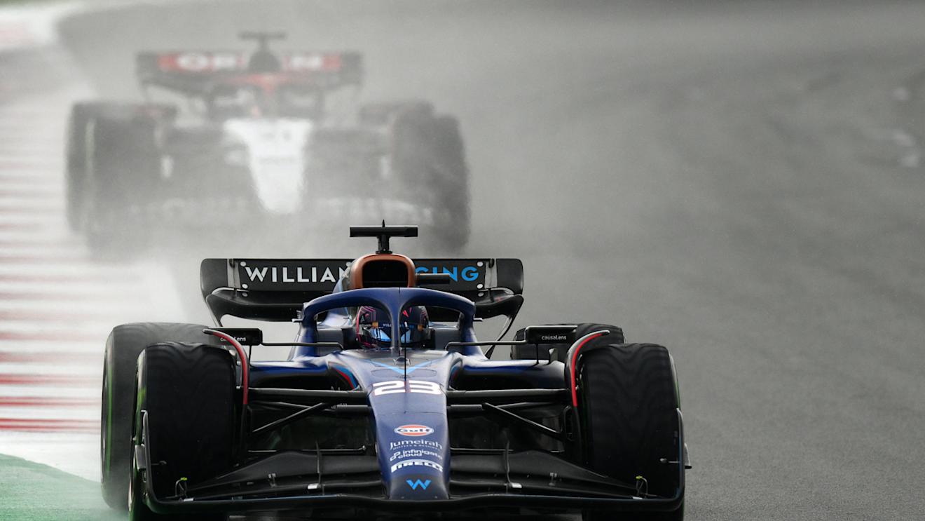 BARCELONA, SPAIN - JUNE 03: Alexander Albon of Thailand driving the (23) Williams FW45 Mercedes on track during final practice ahead of the F1 Grand Prix of Spain at Circuit de Barcelona-Catalunya on June 03, 2023 in Barcelona, Spain. (Photo by David Ramos/Getty Images)