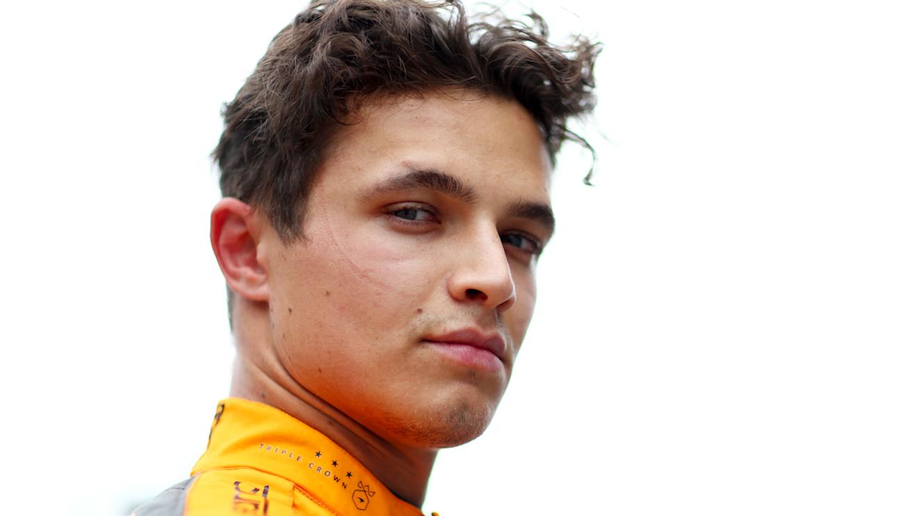 BARCELONA, SPAIN - JUNE 03: Third placed qualifier Lando Norris of Great Britain and McLaren looks on in parc ferme during qualifying ahead of the F1 Grand Prix of Spain at Circuit de Barcelona-Catalunya on June 03, 2023 in Barcelona, Spain. (Photo by Dan Istitene - Formula 1/Formula 1 via Getty Images)