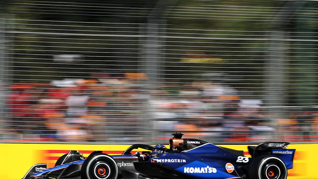 MELBOURNE, AUSTRALIA - MARCH 24: Alexander Albon of Thailand driving the (23) Williams FW46 Mercedes on track during the F1 Grand Prix of Australia at Albert Park Circuit on March 24, 2024 in Melbourne, Australia. (Photo by Robert Cianflone/Getty Images)