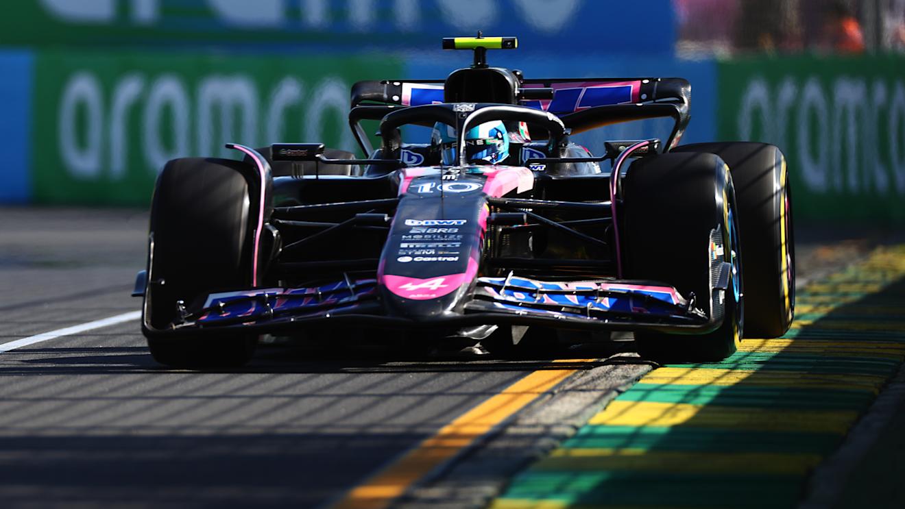 MELBOURNE, AUSTRALIA - MARCH 22: Pierre Gasly of France driving the (10) Alpine F1 A524 Renault on track during practice ahead of the F1 Grand Prix of Australia at Albert Park Circuit on March 22, 2024 in Melbourne, Australia. (Photo by Peter Fox/Getty Images)