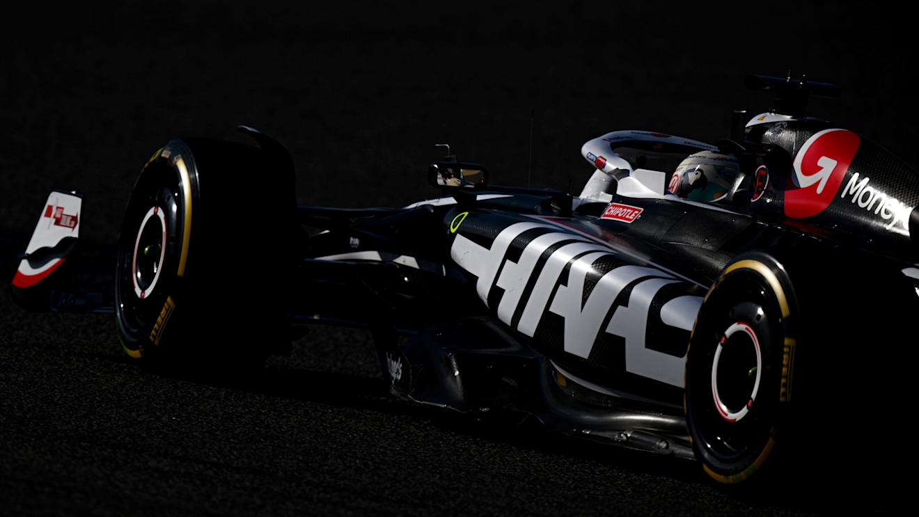 BAHRAIN, BAHRAIN - FEBRUARY 29: Kevin Magnussen of Denmark driving the (20) Haas F1 VF-24 Ferrari on track during practice ahead of the F1 Grand Prix of Bahrain at Bahrain International Circuit on February 29, 2024 in Bahrain, Bahrain. (Photo by Clive Mason/Getty Images)
