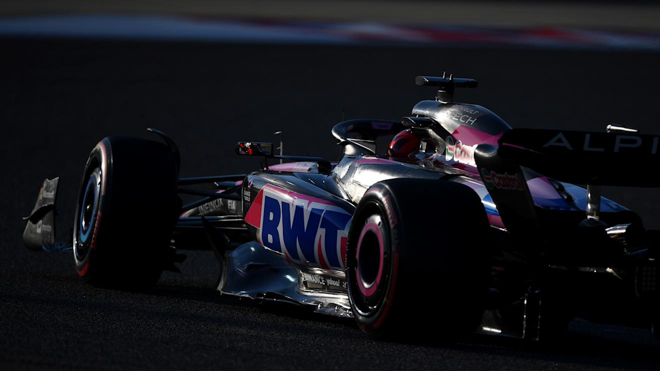 BAHRAIN, BAHRAIN - MARCH 01: Esteban Ocon of France driving the (31) Alpine F1 A524 Renault on track during final practice ahead of the F1 Grand Prix of Bahrain at Bahrain International Circuit on March 01, 2024 in Bahrain, Bahrain. (Photo by Rudy Carezzevoli/Getty Images)