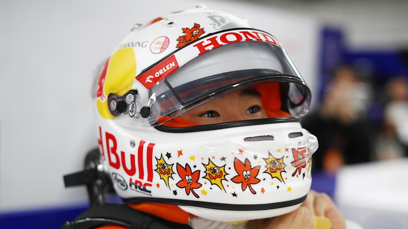 SUZUKA, JAPAN - APRIL 05: Yuki Tsunoda of Japan and Visa Cash App RB prepares to drive in the garage during practice ahead of the F1 Grand Prix of Japan at Suzuka International Racing Course on April 05, 2024 in Suzuka, Japan. (Photo by Peter Fox/Getty Images)