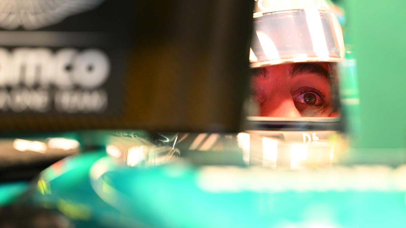 SUZUKA, JAPAN - APRIL 05: Fernando Alonso of Spain and Aston Martin F1 Team prepares to drive in the garage during practice ahead of the F1 Grand Prix of Japan at Suzuka International Racing Course on April 05, 2024 in Suzuka, Japan. (Photo by Clive Mason/Getty Images)