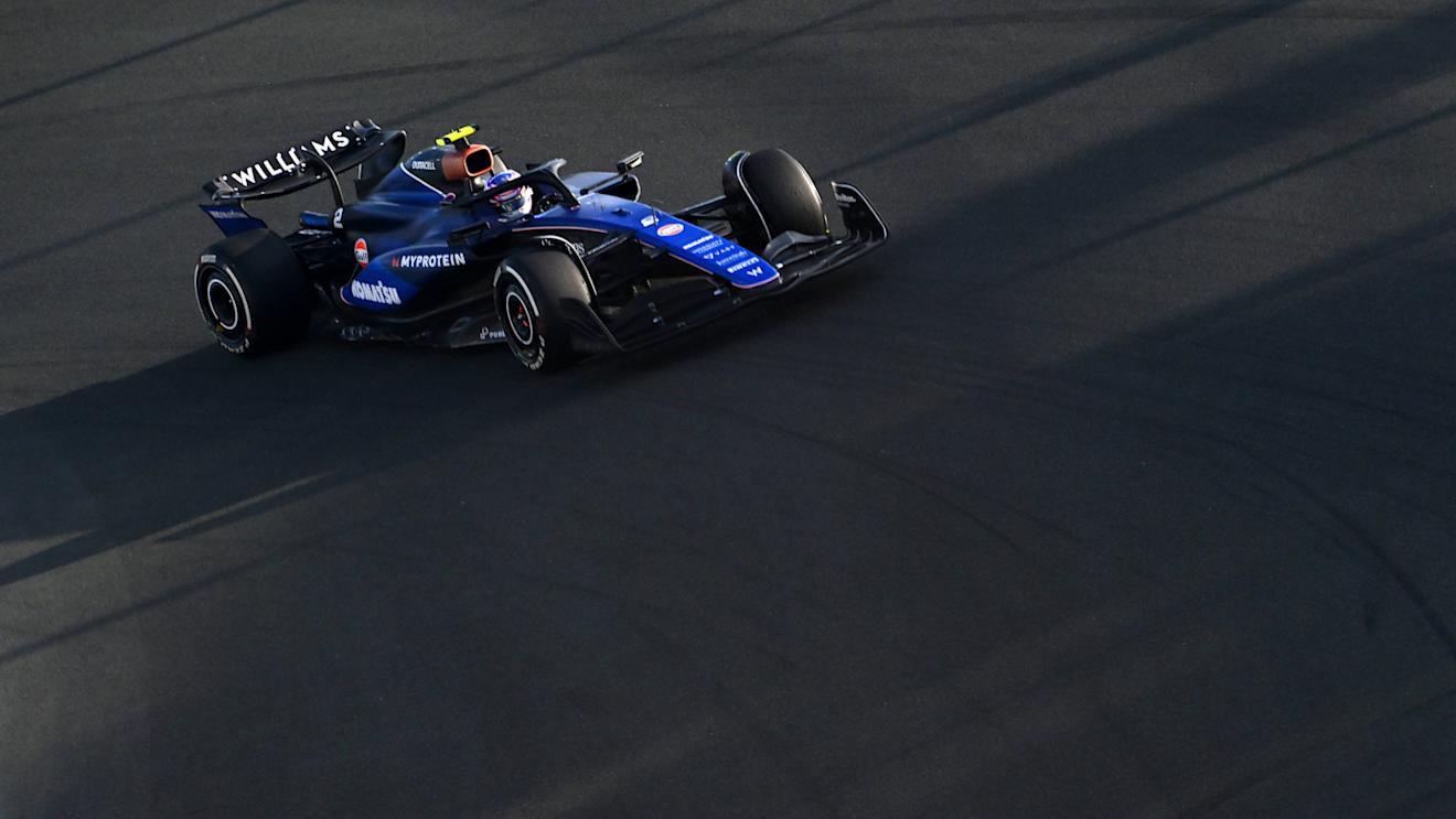 JEDDAH, SAUDI ARABIA - MARCH 07: Logan Sargeant of United States driving the (2) Williams FW46 Mercedes on track during practice ahead of the F1 Grand Prix of Saudi Arabia at Jeddah Corniche Circuit on March 07, 2024 in Jeddah, Saudi Arabia. (Photo by Rudy Carezzevoli/Getty Images)