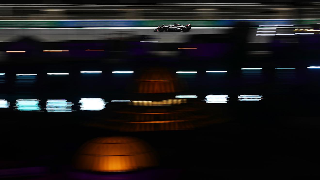 JEDDAH, SAUDI ARABIA - MARCH 07: Kevin Magnussen of Denmark driving the (20) Haas F1 VF-24 Ferrari on track during practice ahead of the F1 Grand Prix of Saudi Arabia at Jeddah Corniche Circuit on March 07, 2024 in Jeddah, Saudi Arabia. (Photo by Peter Fox - Formula 1/Formula 1 via Getty Images)