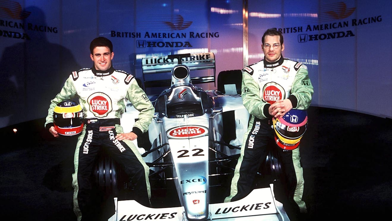 Honda powered British American Racing from the team’s second F1 season in 2000