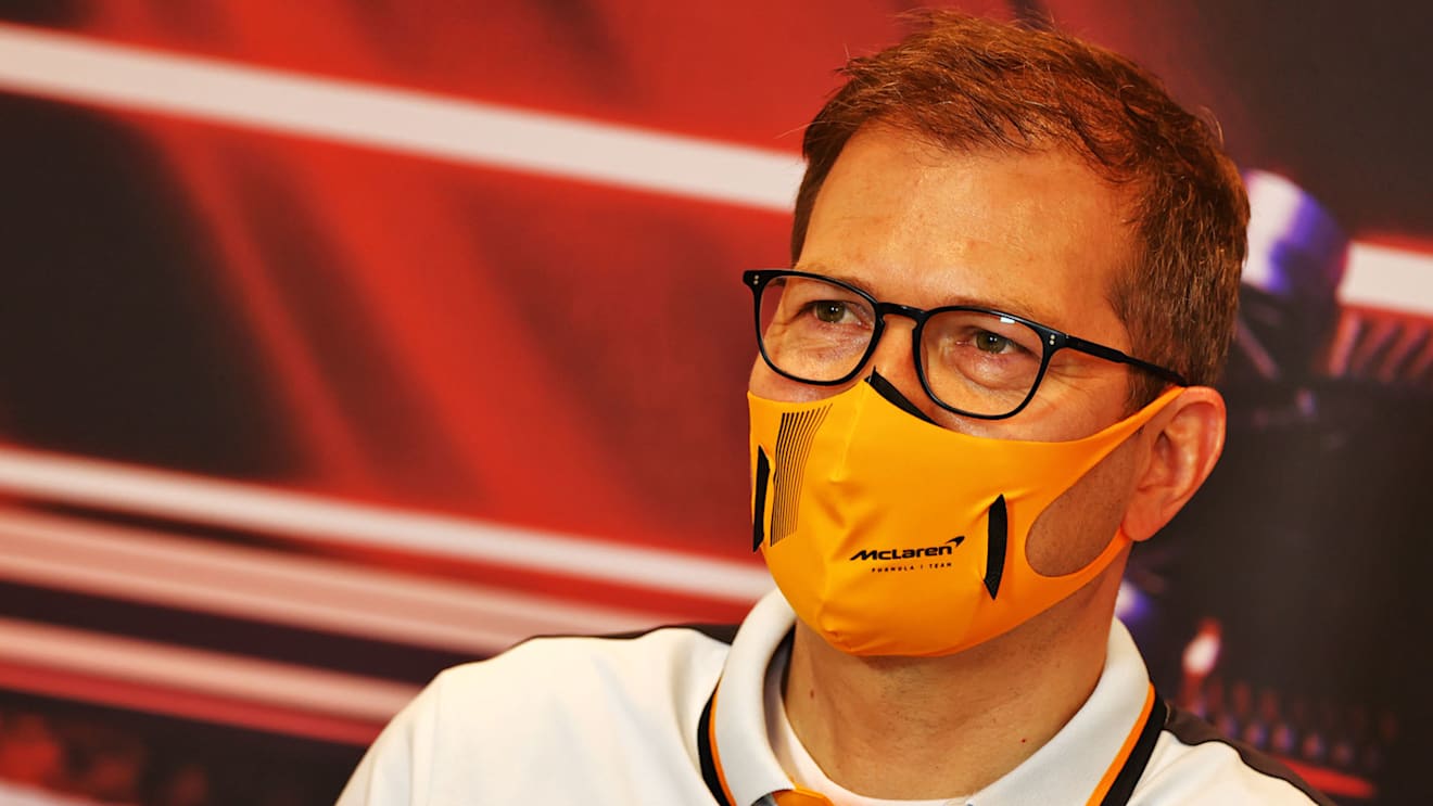 Andreas Seidl, McLaren Managing Director in the FIA Press Conference.

20.05.2021. Formula 1 World Championship, Rd 5, Monaco Grand Prix, Monte Carlo, Monaco, Practice Day.

- www.xpbimages.com, EMail: requests@xpbimages.com © Copyright: 

FIA Pool Image for Editorial Use Only