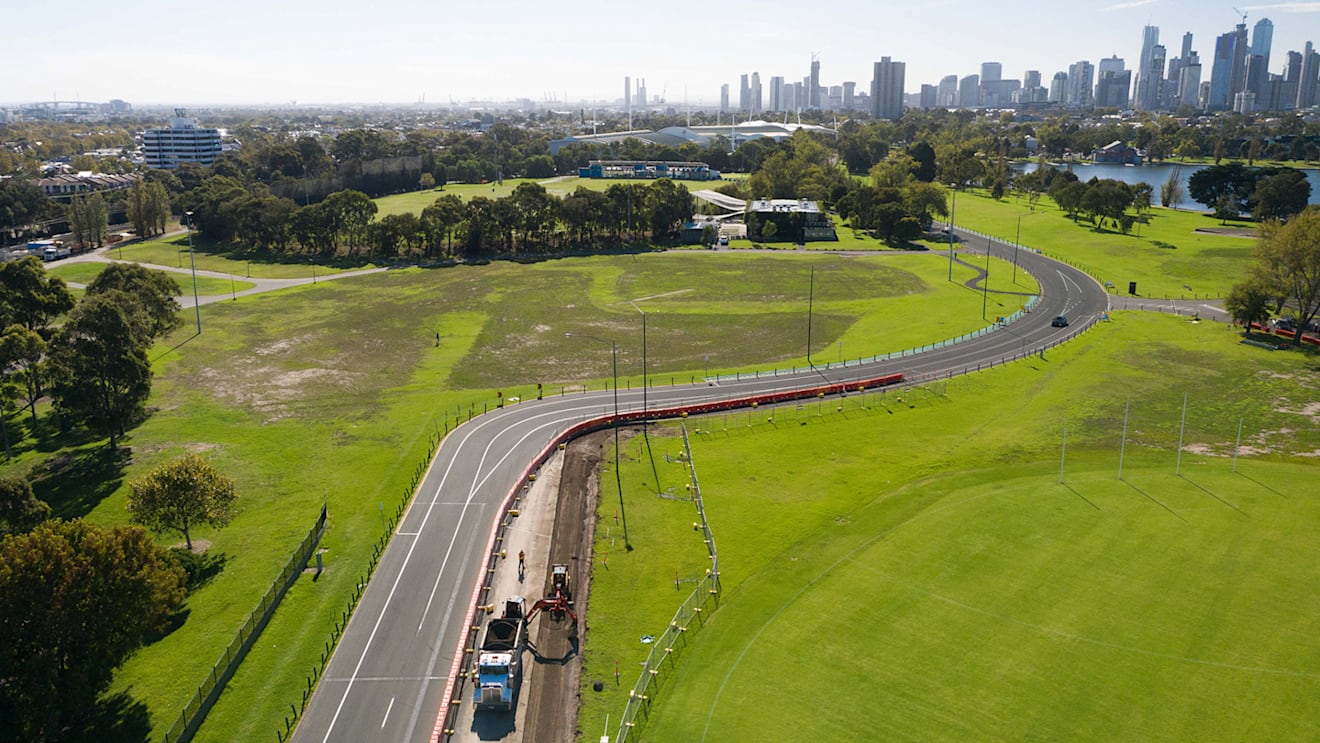 Turn 1 is being widened