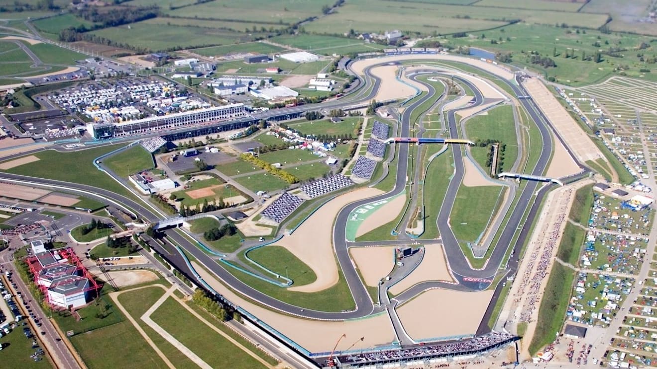The circuit pinched corners from other tracks © James Moy/Sutton Images