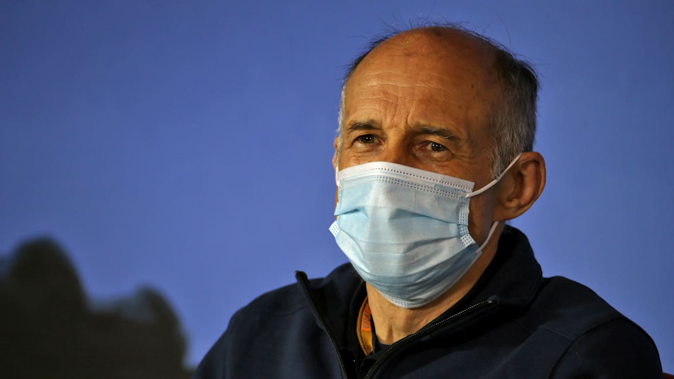 Franz Tost (AUT) AlphaTauri Team Principal in the FIA Press Conference.
03.07.2020. Formula 1 World Championship, Rd 1, Austrian Grand Prix, Spielberg, Austria, Practice Day.
- www.xpbimages.com, EMail: requests@xpbimages.com © Copyright: FIA Pool For Editorial Use Only