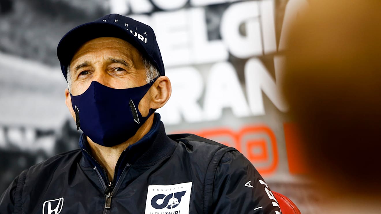 Franz Tost, Team Principal, AlphaTauri in the press conference 