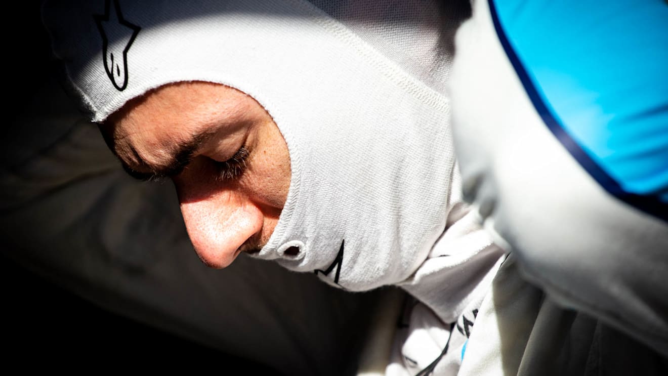 Nicholas Latifi (CDN) Williams Racing.
Eifel Grand Prix, Saturday 10th October 2020. Nurbugring, Germany.
FIA Pool Image for Editorial Use Only