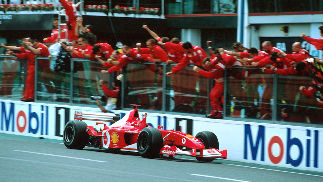 Michael Schumacher won eight times at Magny-Cours © Sutton Motorsport Images