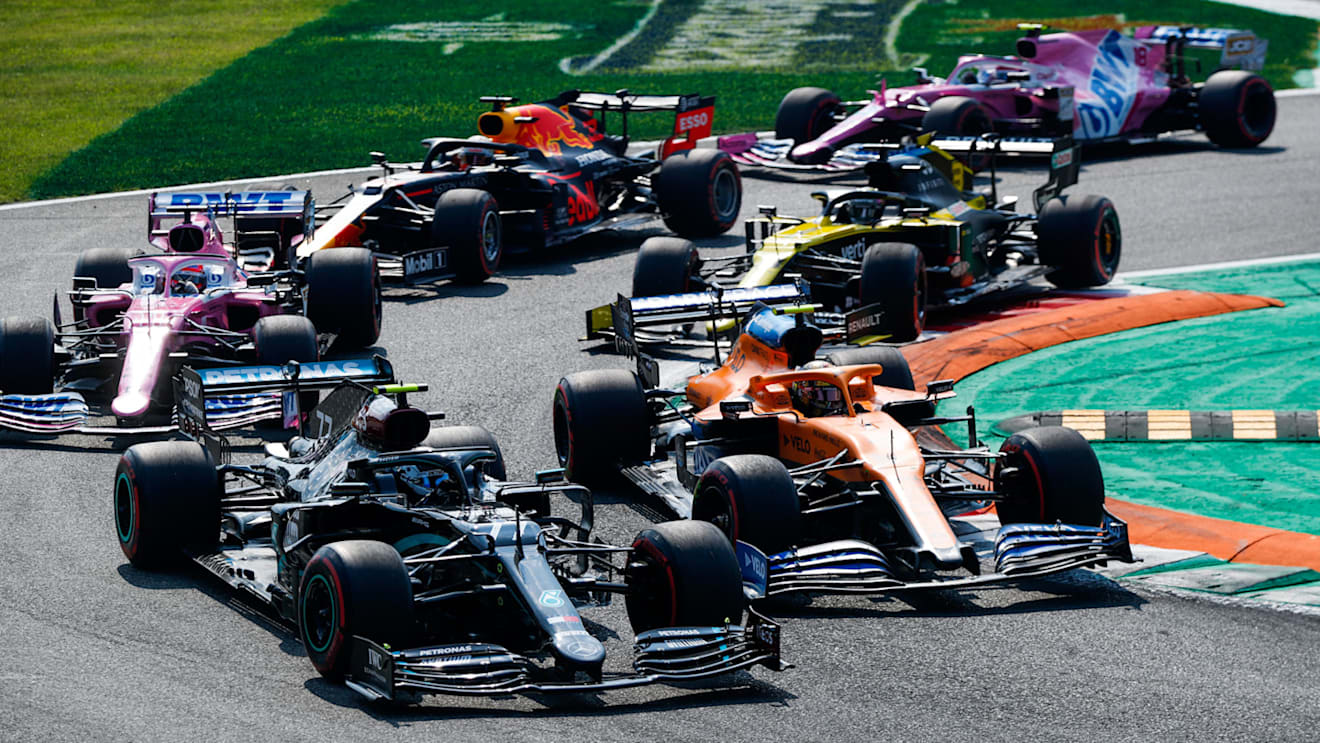 77 BOTTAS Valtteri (fin), Mercedes AMG F1 GP W11 Hybrid EQ Power+, action during the Formula 1 Gran Premio Heineken D’italia 2020, 2020 Italian Grand Prix, from September 4 to 6, 2020 on the Autodromo Nazionale di Monza, in Monza, near Milano, Italy - Photo Florent Gooden / DPPI