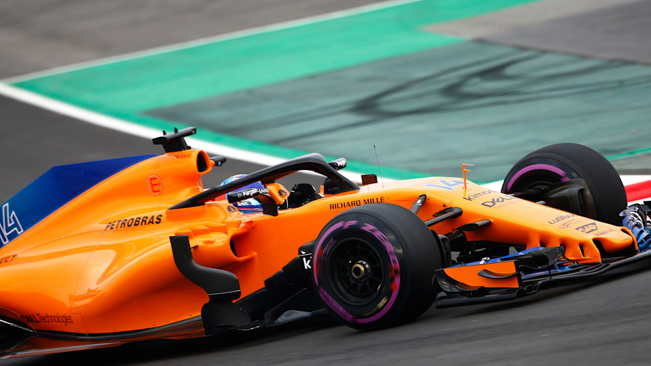 Fernando Alonso (ESP) McLaren MCL33 at Formula One Testing, Day One, Barcelona, Spain, 26 February 2018. © Sutton Images