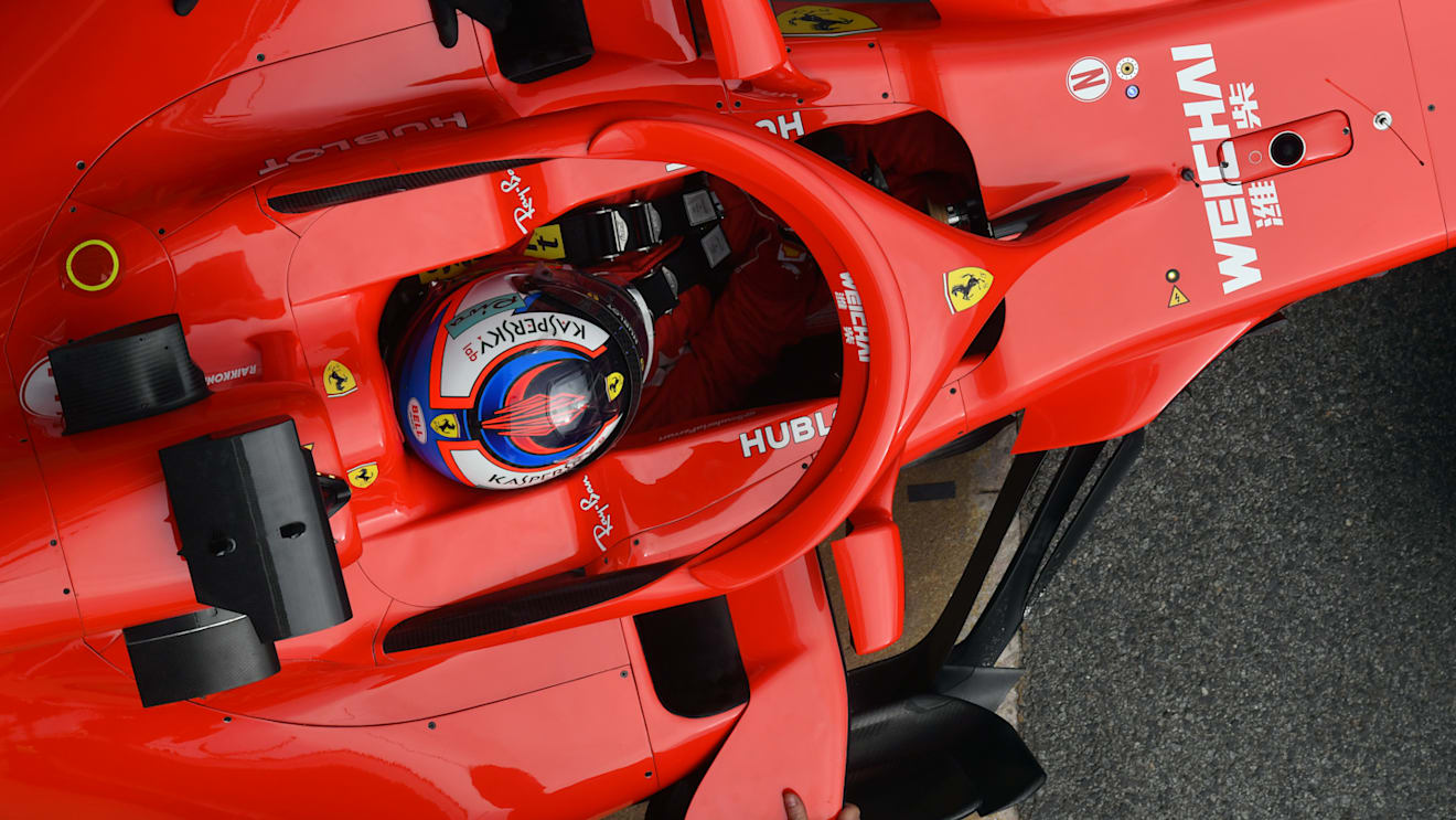 Kimi Raikkonen (FIN) Ferrari SF-71H at Formula One Testing, Day One, Barcelona, Spain, 26 February 2018.