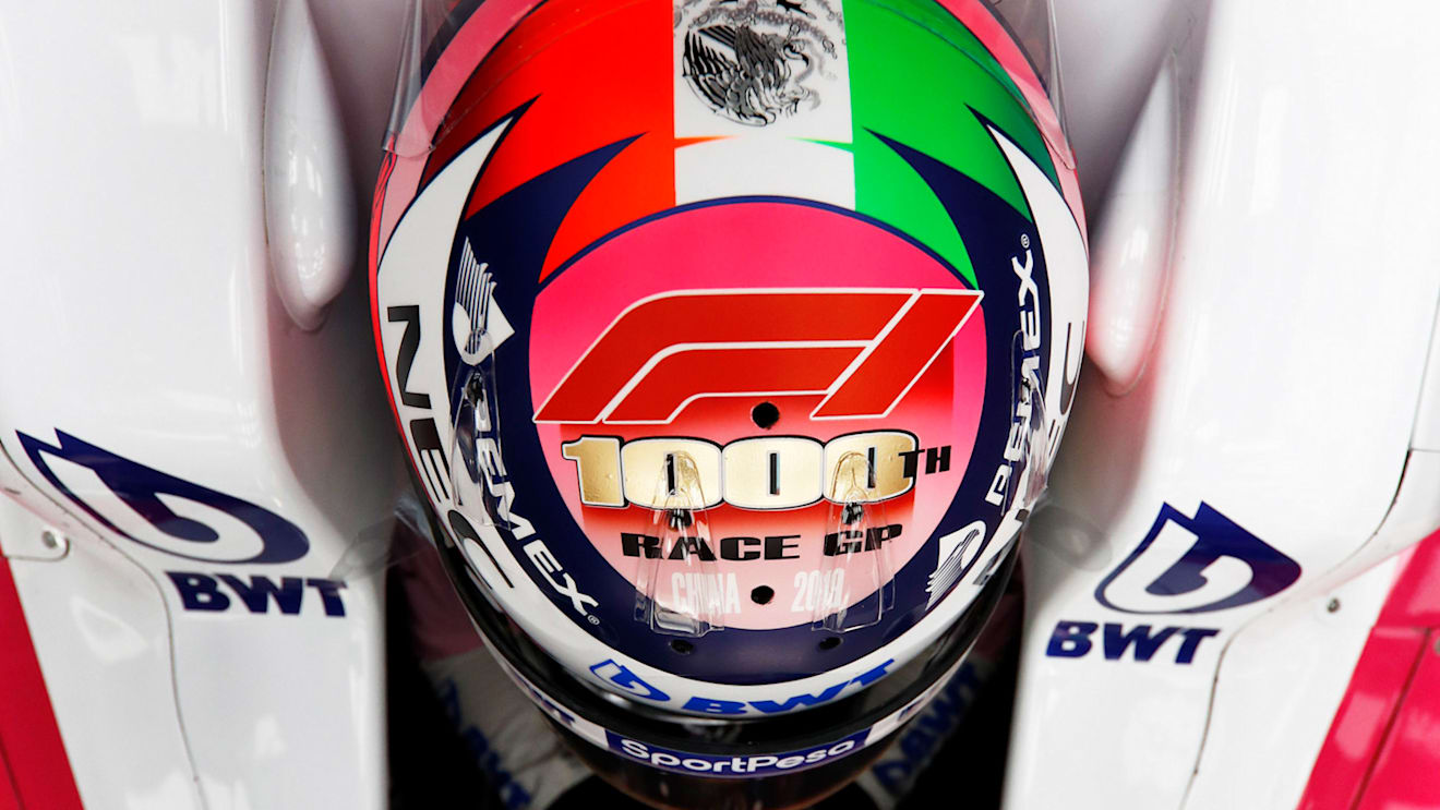 SHANGHAI INTERNATIONAL CIRCUIT, CHINA - APRIL 12: Sergio Perez, Racing Point during the Chinese GP at Shanghai International Circuit on April 12, 2019 in Shanghai International Circuit, China. (Photo by Glenn Dunbar / LAT Images)