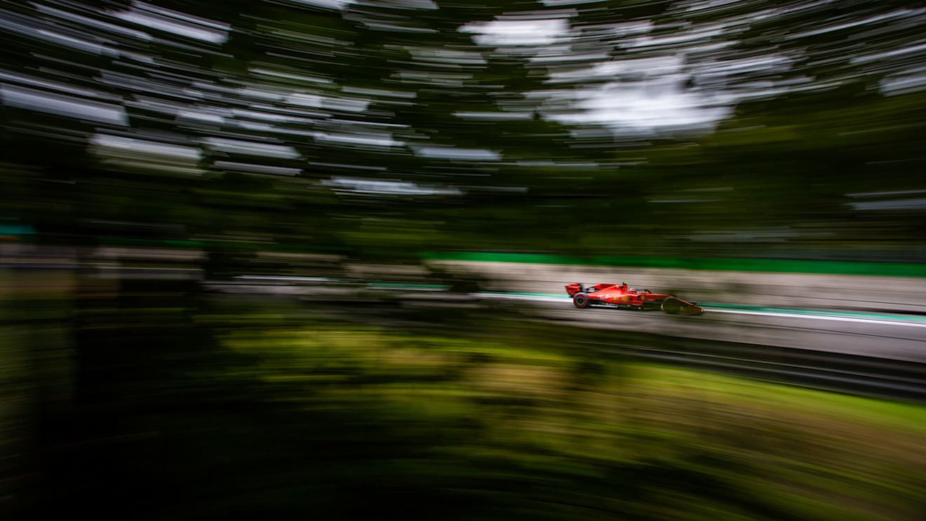 Charles Leclerc (MON) Ferrari SF90.
06.09.2019. Formula 1 World Championship, Rd 14, Italian Grand Prix, Monza, Italy, Practice Day.
 - www.xpbimages.com, EMail: requests@xpbimages.com - copy of publication required for printed pictures. Every used picture is fee-liable. © Copyright: Filipe / XPB Images