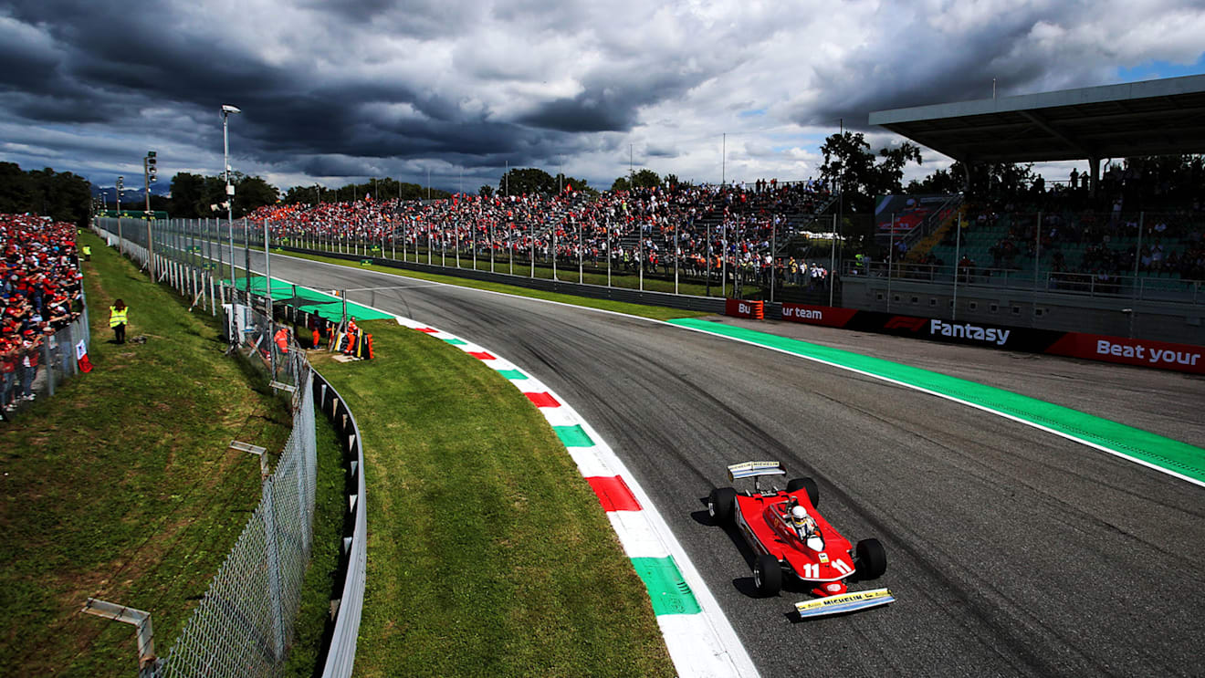 Jody Scheckter (RSA) in the Ferrari 312T4.
08.09.2019. Formula 1 World Championship, Rd 14, Italian Grand Prix, Monza, Italy, Race Day.
 - www.xpbimages.com, EMail: requests@xpbimages.com - copy of publication required for printed pictures. Every used picture is fee-liable. © Copyright: Filipe / XPB Images