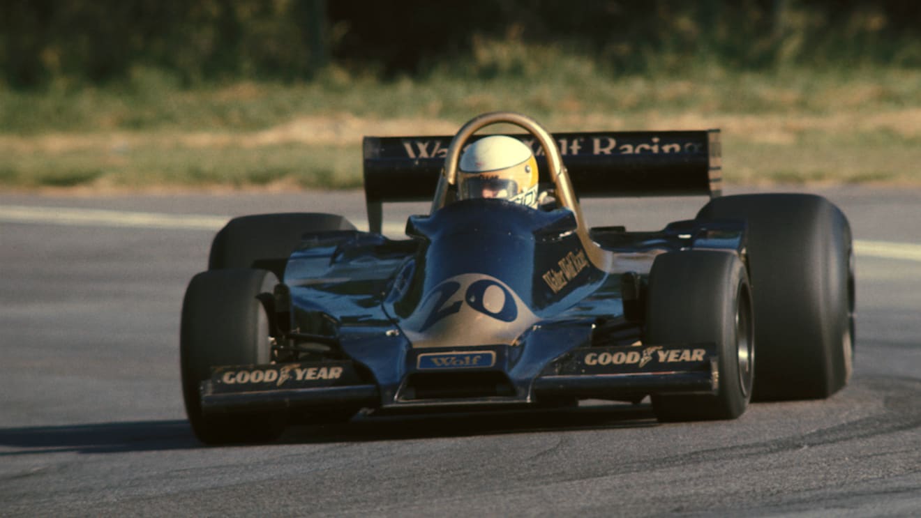 Jody Scheckter Wolf WR1 Ford