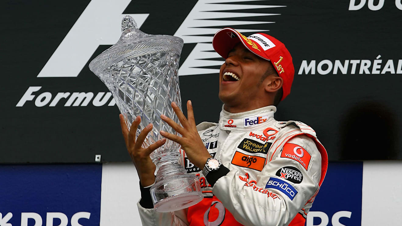 Hamilton was a race winner after just six Grands Prix