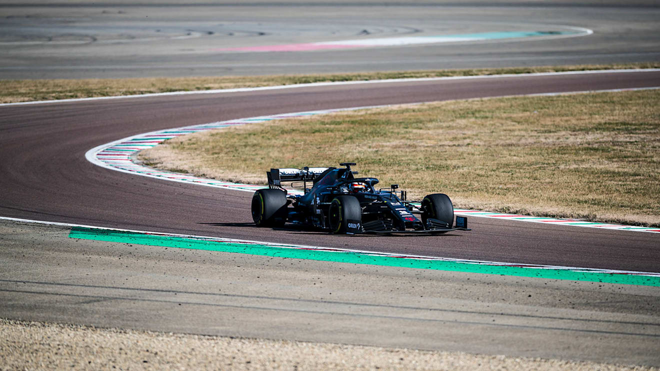 It was wearing a special testing livery at Fiorano, but is not expected to run with that once the season starts
