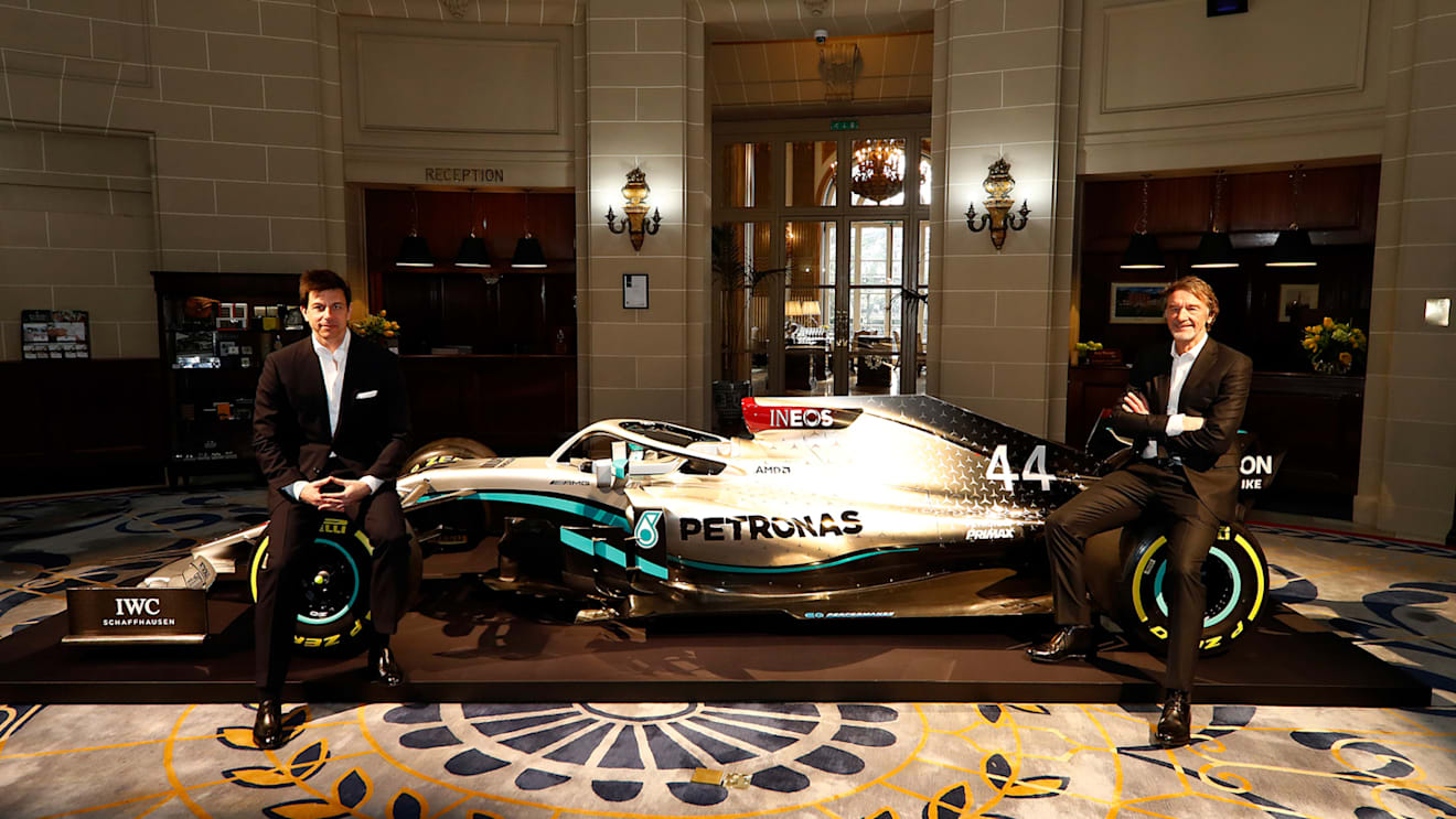 Mercedes-Benz AMG F1 car 2020