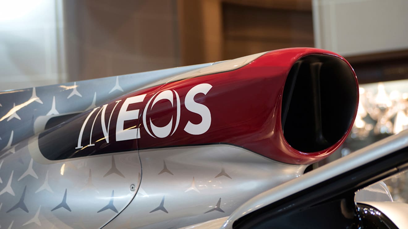 Mercedes-Benz AMG F1 car 2020