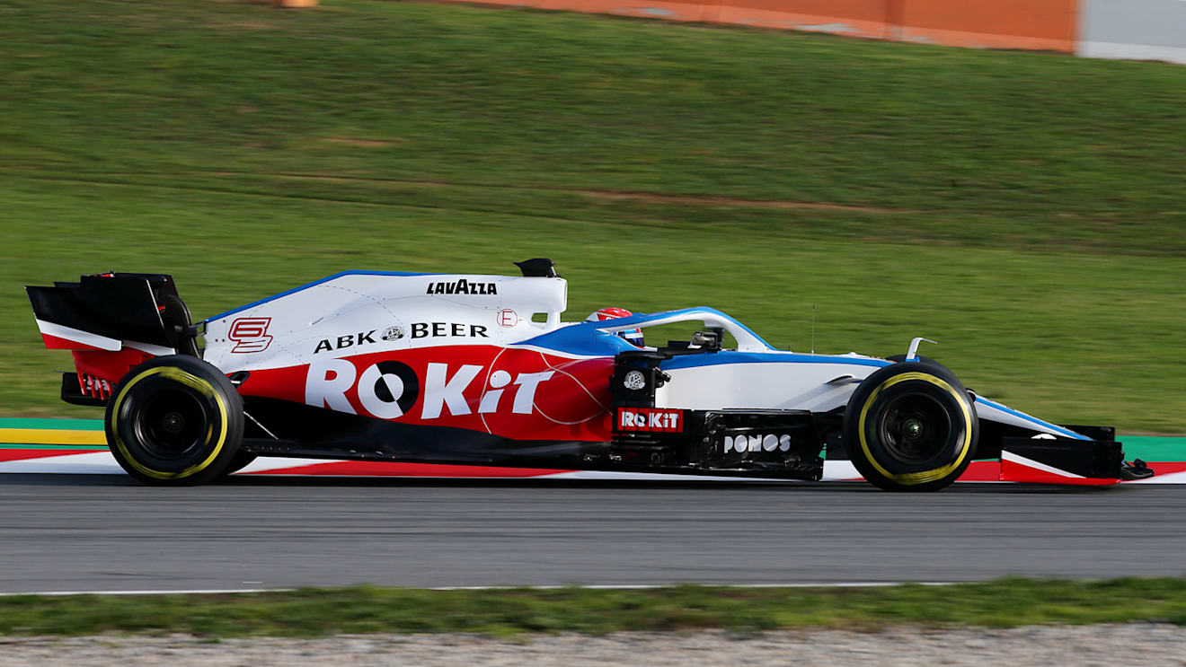 George Russell (GBR) Williams Racing. Williams Racing FW43 Film day, Monday 17th February 2020. Barcelona, Spain.