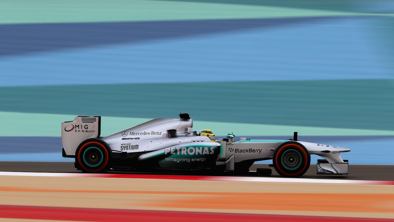 2013: The Mercedes W04 took three wins and finished second in the championship, Mercedes' best season in F1 yet - and a sign of things to come. "I could barely sleep last night. It's quite exciting for us, the launch of the new car... it's a dream for me to be back here as [Rosberg's] team mate," said Lewis Hamilton who replaced the retiring Michael Schumacher.