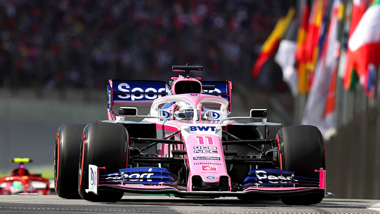 Racing Point's RP19 from last season