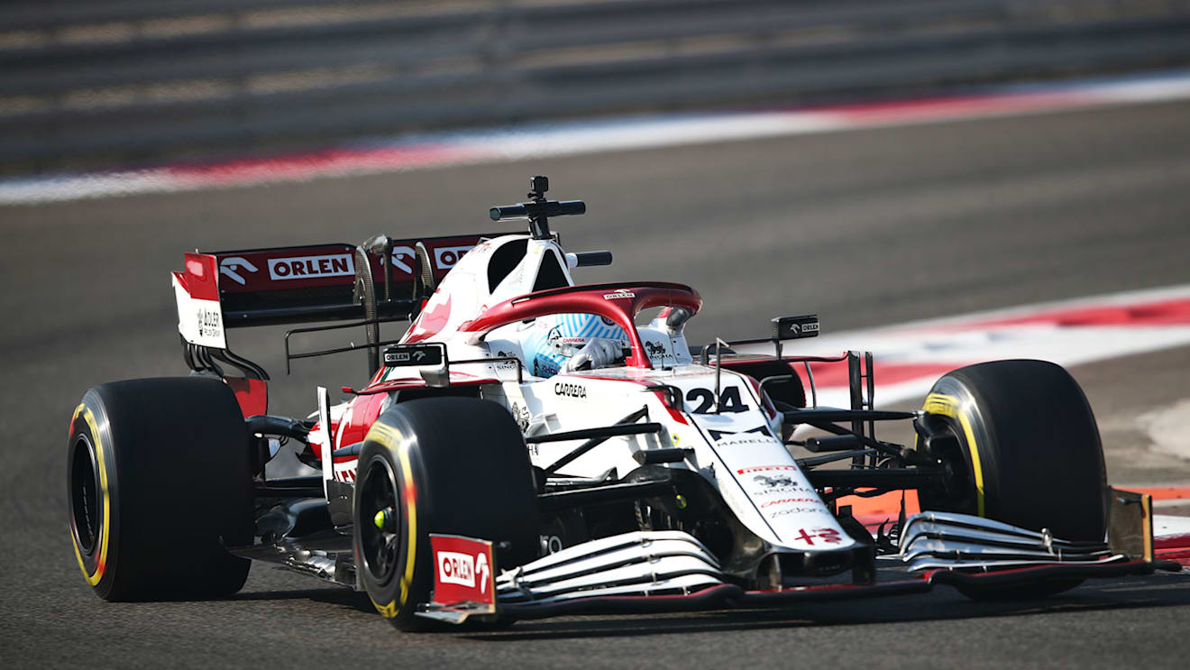 Guanyu Zhou tried out the Alfa Romeo C41