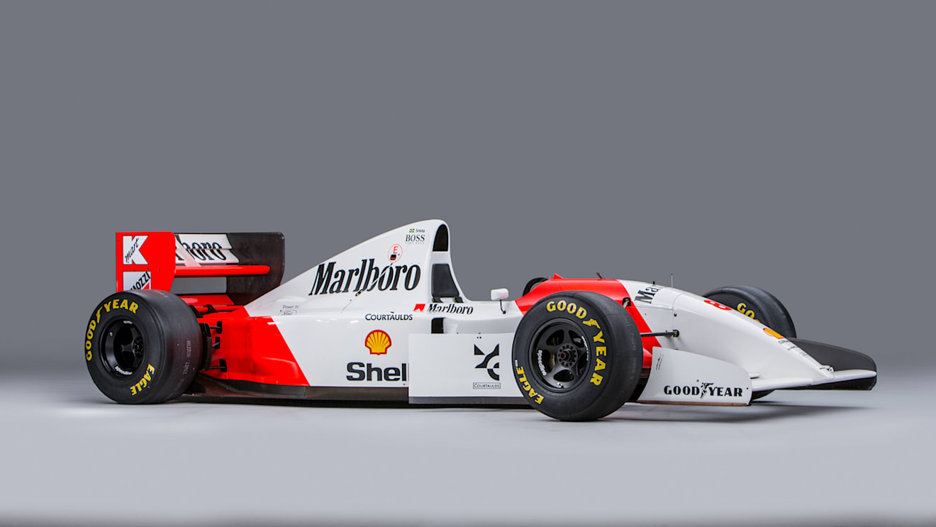 The MP4/8A chassis #6, engine #510, photograph courtesy of Bonhams