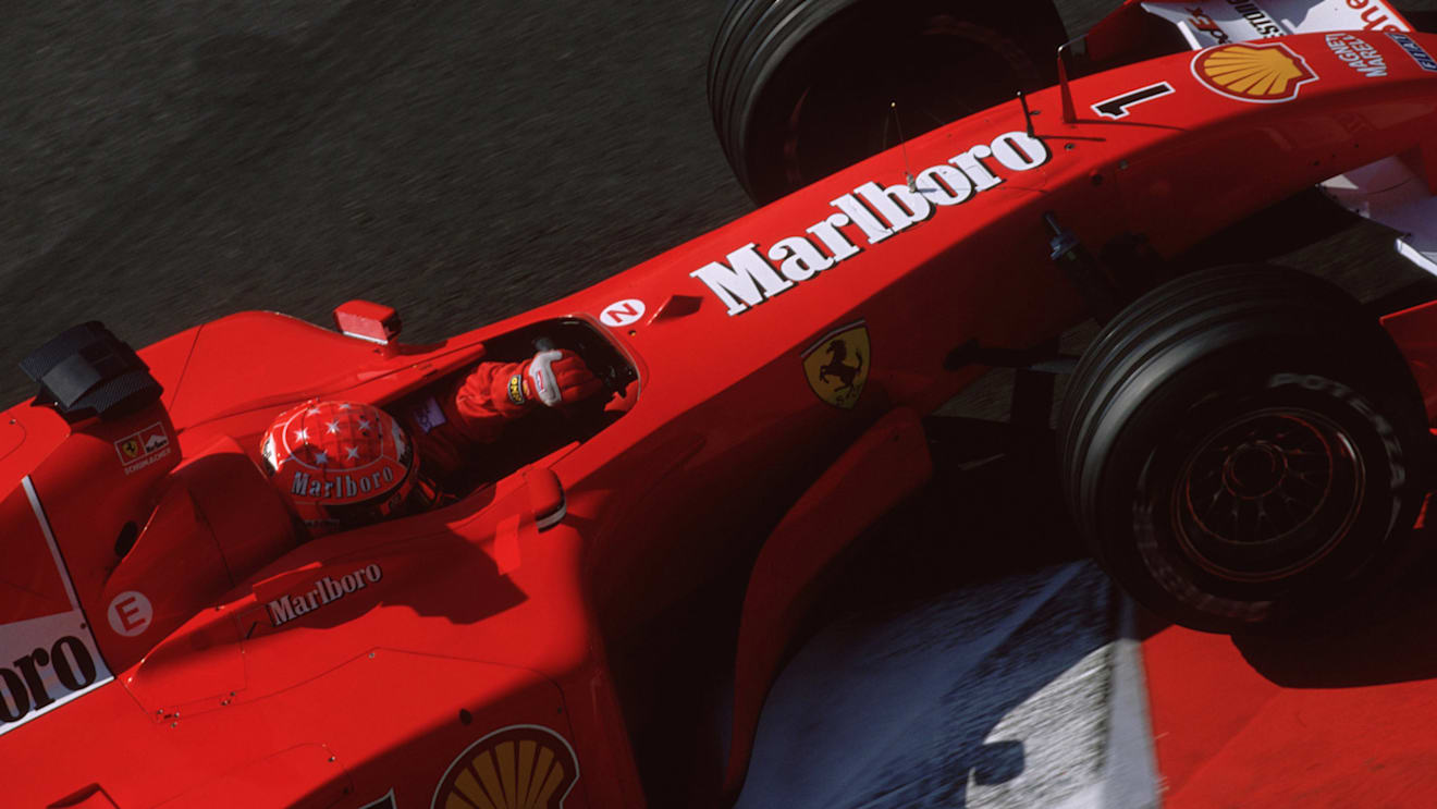 Schumacher won the 2001 Monaco GP in this chassis