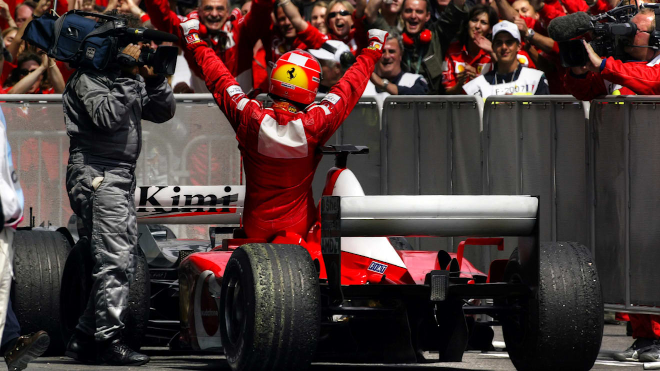 Schumacher also won at San Marino 2002 with chassis #219