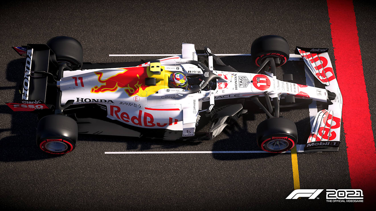 Red Bull's one-off livery is available for a limited time in game