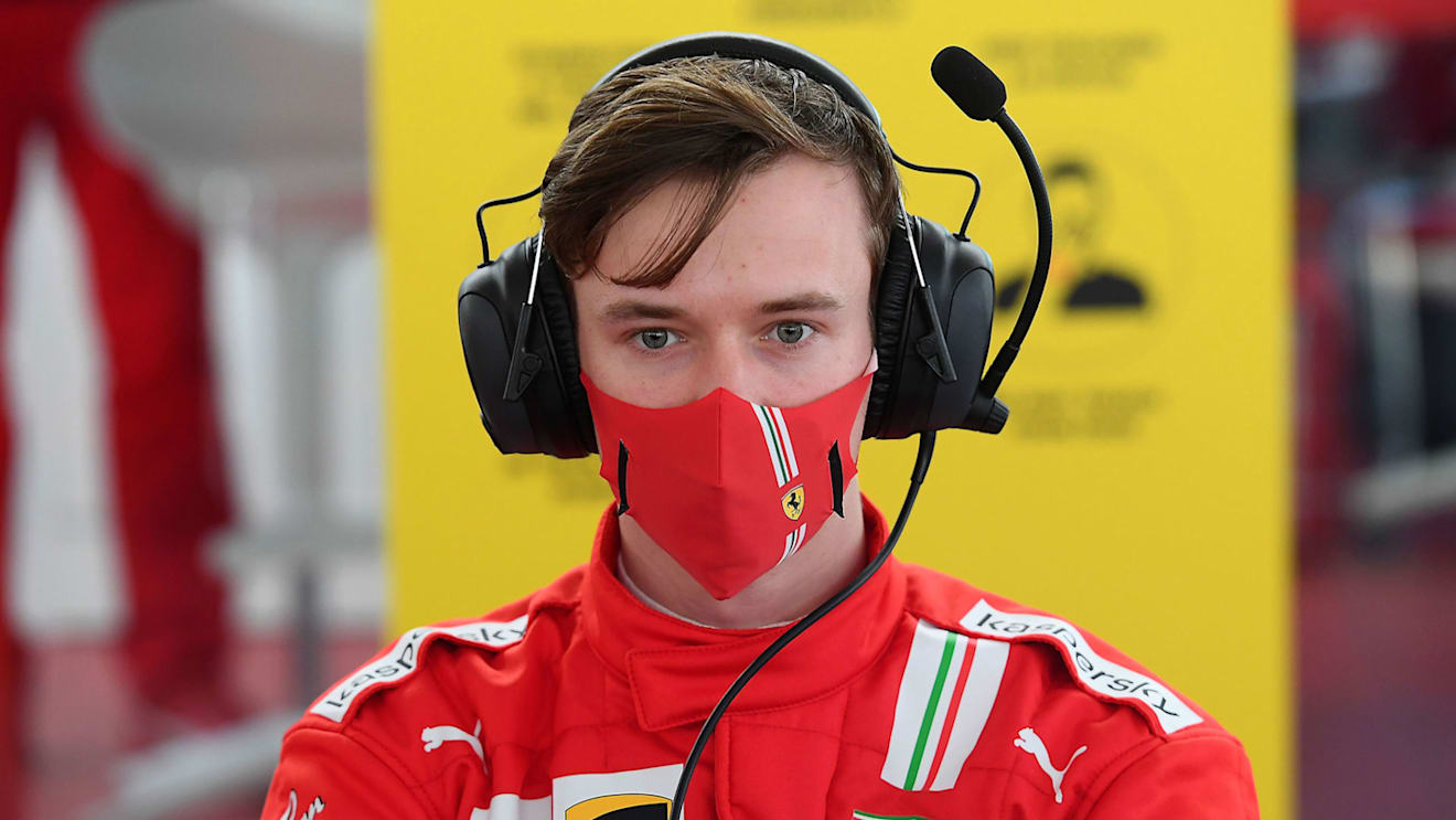 Ilott watched Schumacher test on Friday morning
