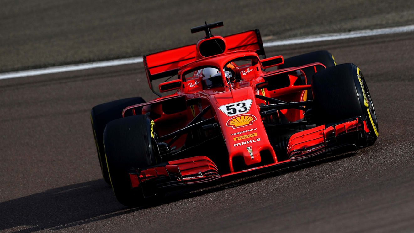 Ilott sports the #53 for Ferrari at Fiorano