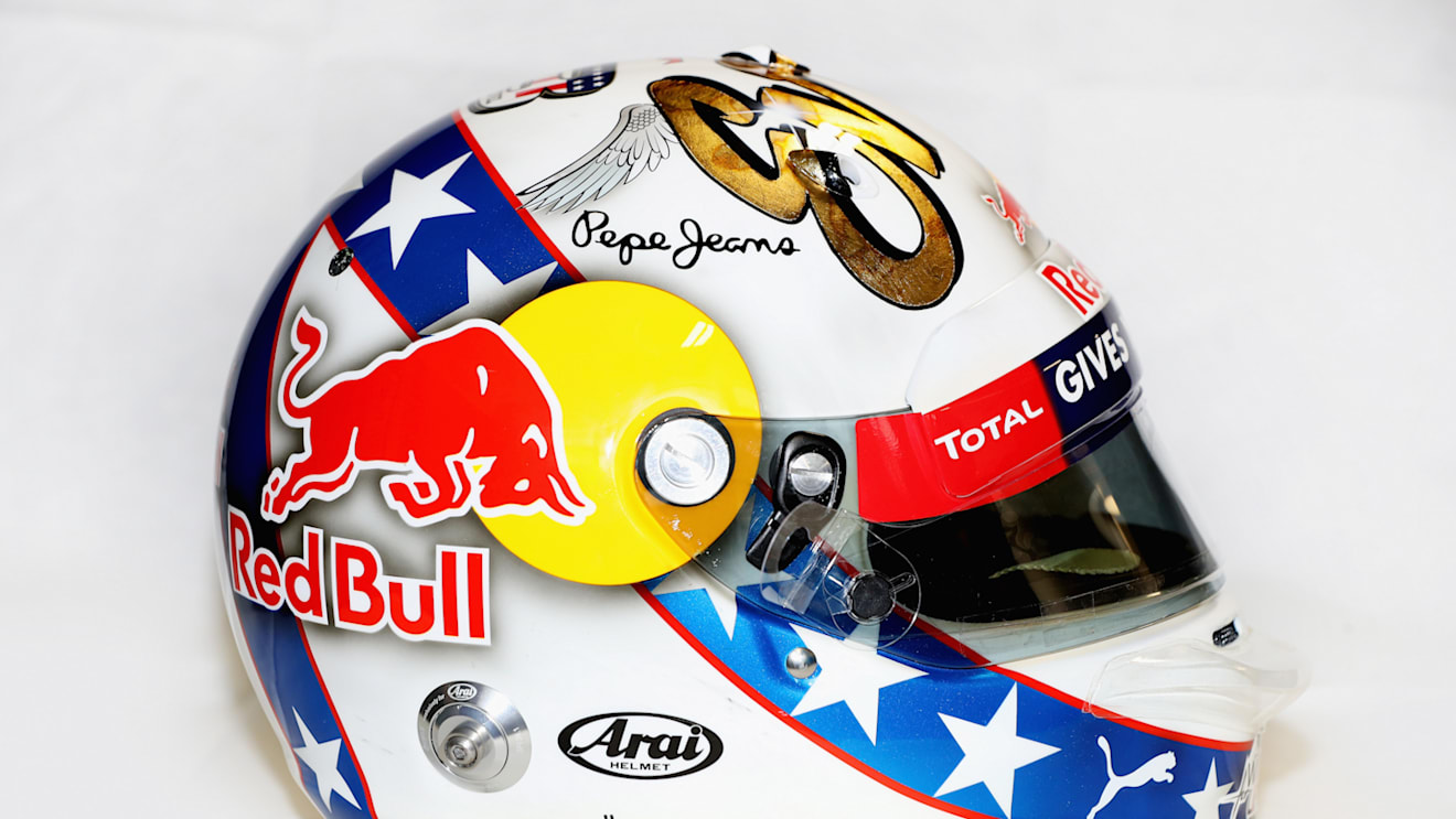 Ricciardo paid tribute to motorcycle stuntman Evel Knievel for the 2016 US Grand Prix