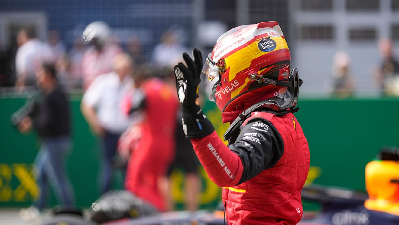  Carlos Sainz of Spain and Ferrari during the F1 Grand Prix of Austria - Sprint at Red Bull Ring on July 9, 2022 in Spielberg, Austria. (Photo by Josef Bollwein/SEPA.Media /Getty Images)