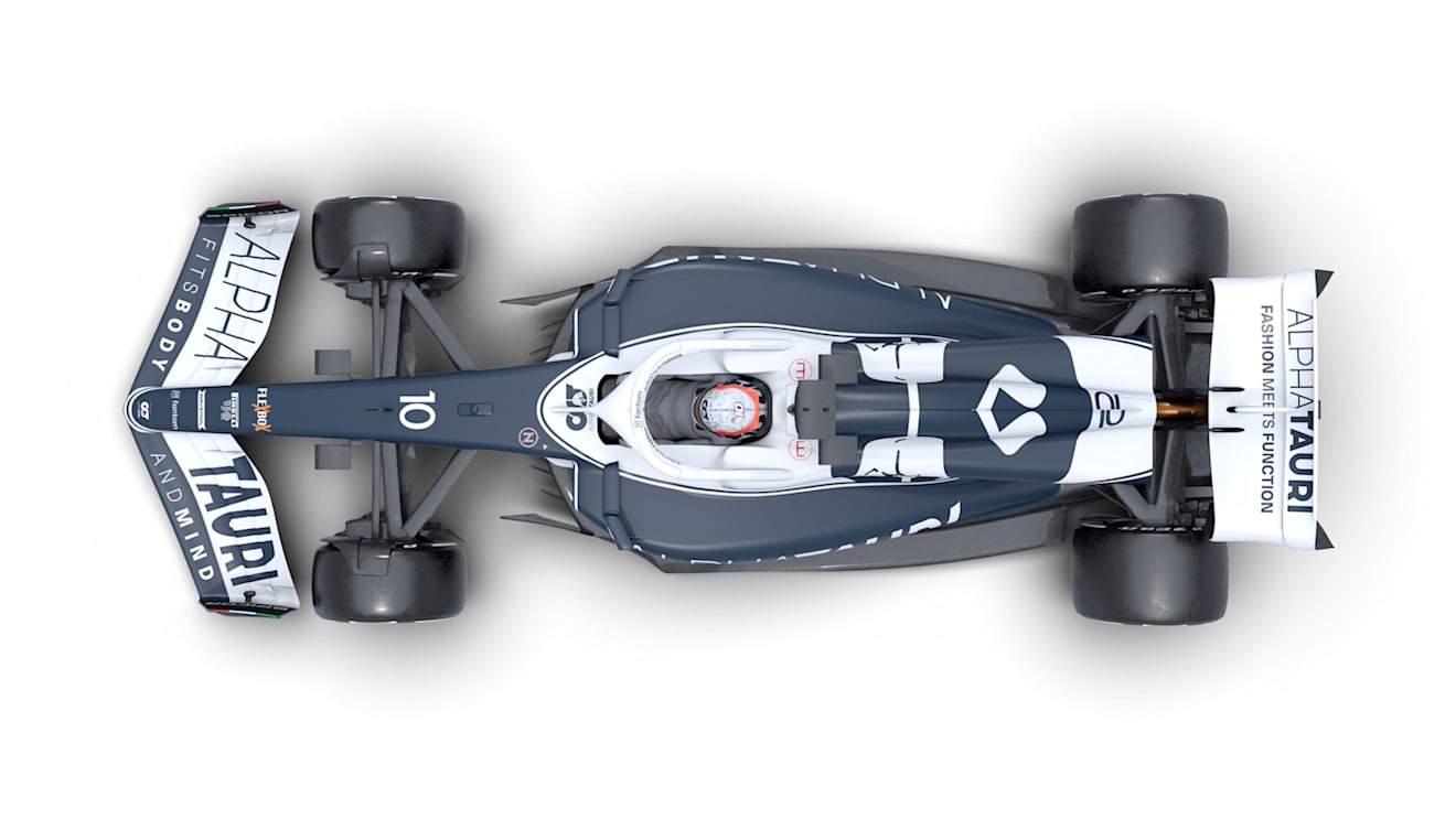 AlphaTauri reveal their 2022 F1 car, the AT03 | Formula 1®