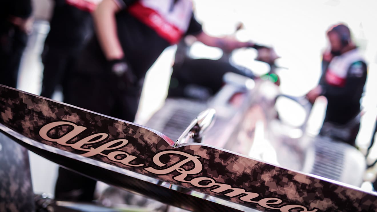 Alfa Romeo F1 Team ORLEN C42, mechanical detail during the pre-season track session prior the 2022 FIA Formula One World Championship, on the Circuit de Barcelona-Catalunya, from February 23 to 25, 2022 in Montmelo, near Barcelona, Spain - Photo Antonin Vincent / DPPI