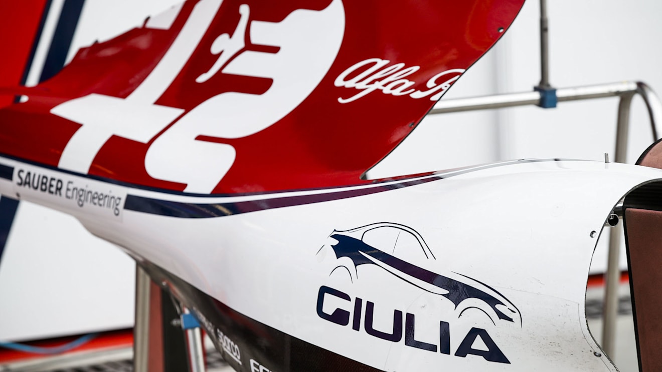 Alfa Romeo Racing C38, details of the special livery for the 2019 Formula 1 FIA world championship, Italy Grand Prix, at Monza from september 5 to 9  - Photo Florent Gooden / DPPI