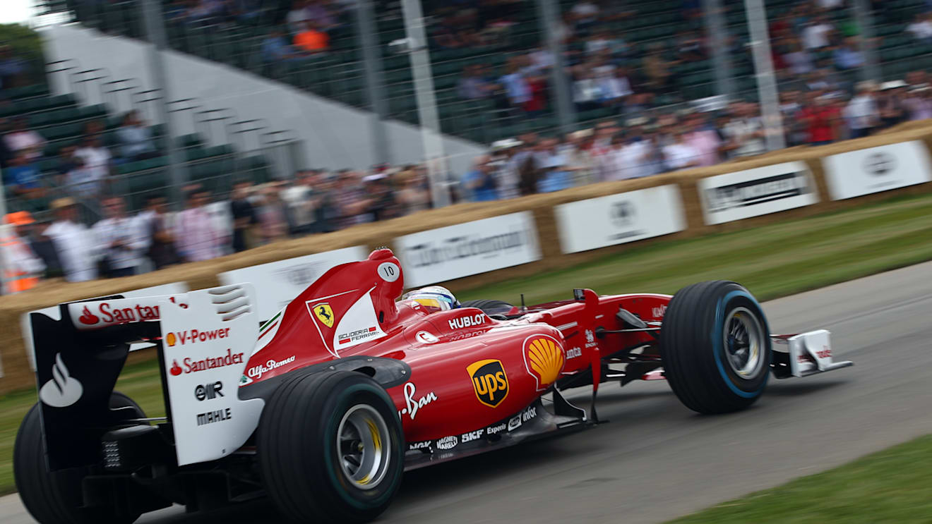 www.sutton-images.com Marc Gene (ESP) Ferrari at Goodwood Festival of Speed, Goodwood, England, 30 June - 2 July 2017. © Sutton Images